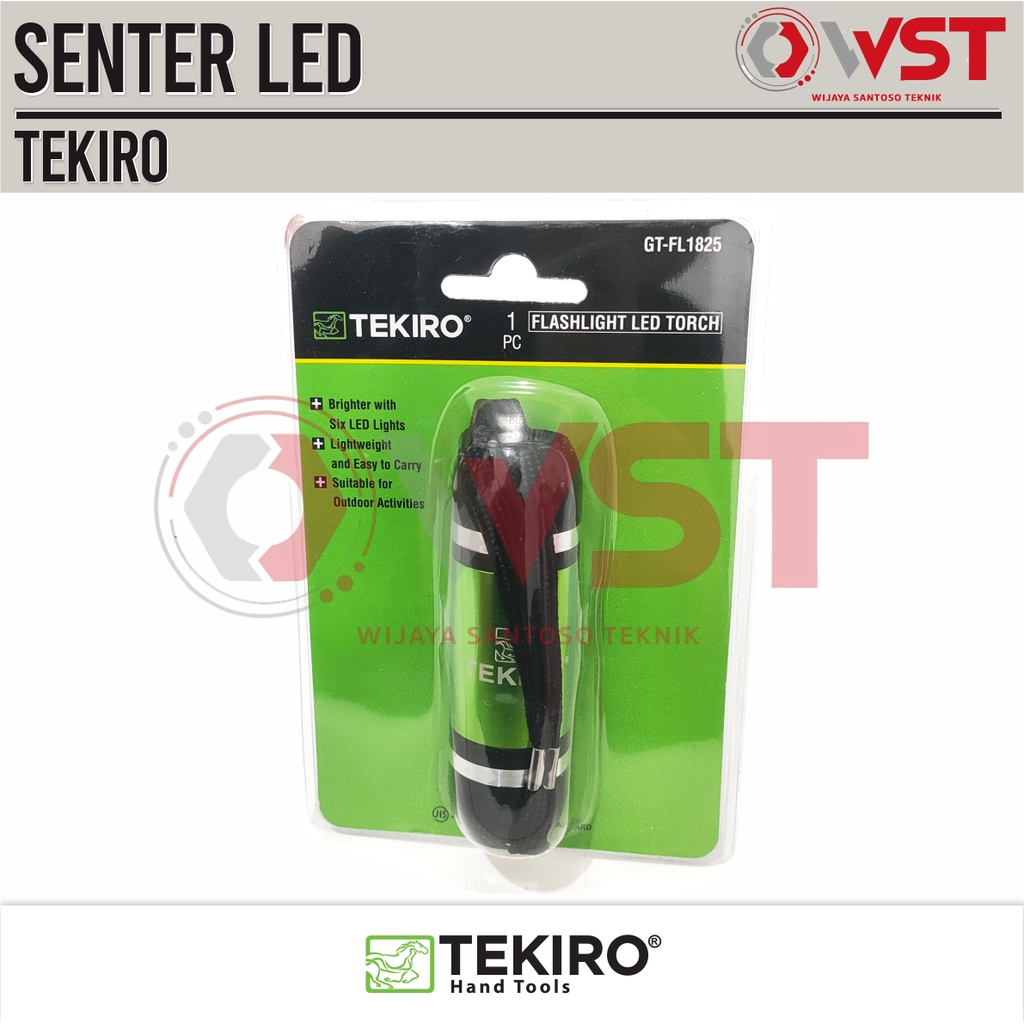 Senter LED Tekiro / Senter Mini / Flashlight LED torch / Senter Kecil