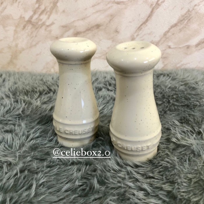 Promo Le Creuset Original Small Salt And Pepper