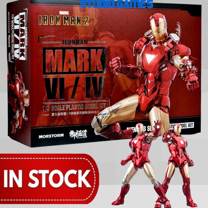 Eastern Model MORSTORM Iron Man Mark 6 / 4 DELUXE 1/9 IronMan MK6 MK4