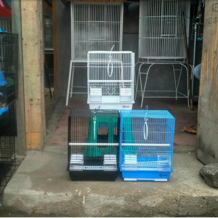 Promo Kandang Burung Besi Kotak Import Buat Burung Parkit Dll