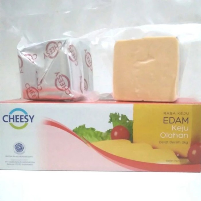 

Terbaru Keju Edam Cheesy Repack 500Gr Promo Terlaris