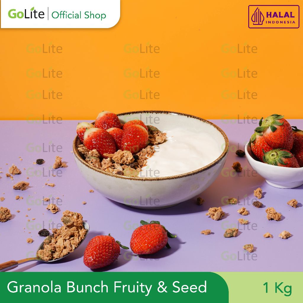 

Golite Granola Bunch Fruity & Seed 1Kg