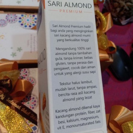 

Mama Health Sari Almond Pure + Vegan + Sugar Free + Gluten Free + Dairy Free + Bubuk Almond Murni