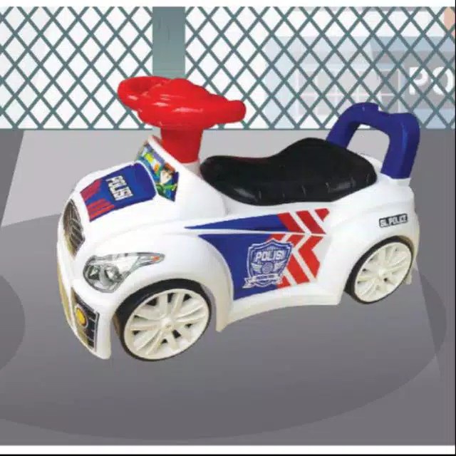 Mainan Anak Mobil Polisi Sg Toys Sl 200 P / Mobil Duduk Polisi Ride On Mobil Dorong Anak