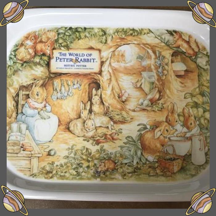 [MCH] PETER RABBIT TRAY / BAKI PETER RABBIT