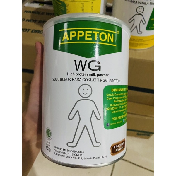 

Appeton Weight Gain 450 Gram Rasa Coklat Vanila Susu Gemuk Ambah Berat Badan