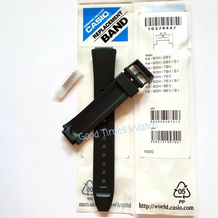 STRAP CASIO AW-90H / AW-90 CASIO ORIGINAL ORIGINAL TERBARU