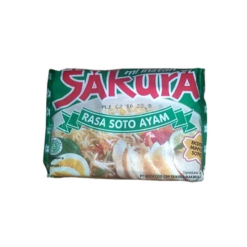 

Mie Sakura Soto ayam