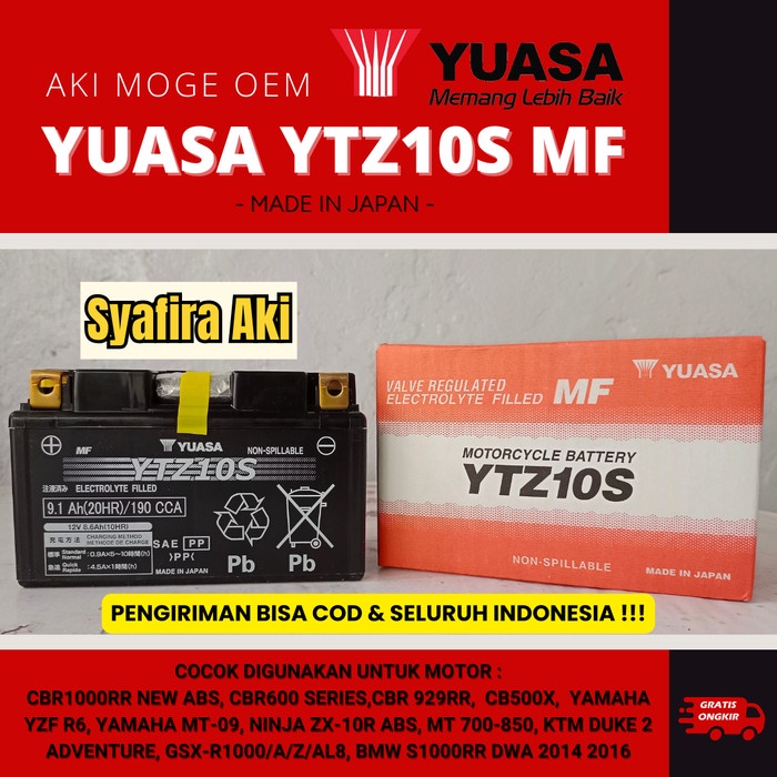 ✨Sale Yuasa Ytz10S Diskon