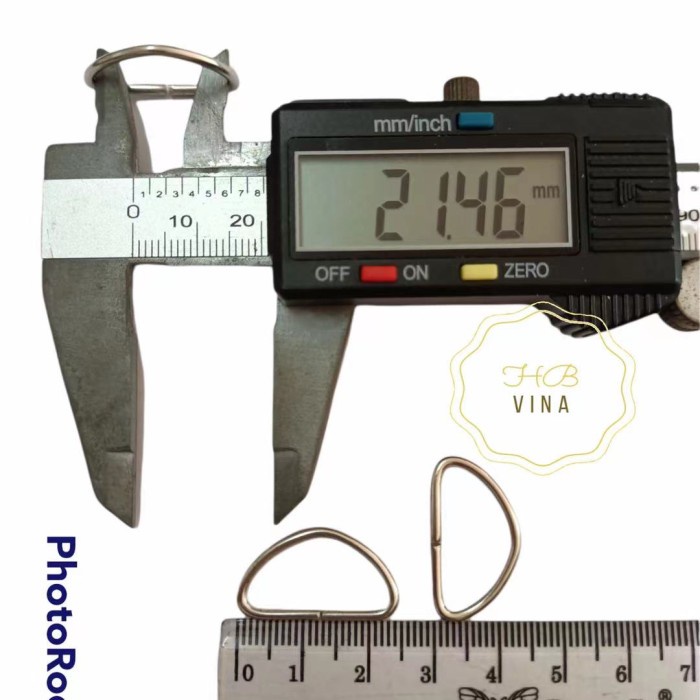 

ring tas / ring D ukuran 21mm/nikel/144pcs