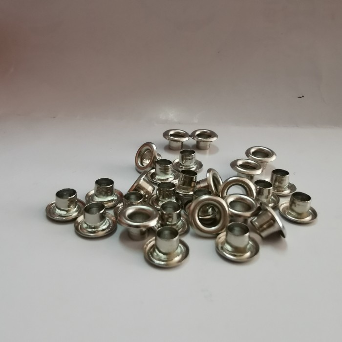 

mata ayam 200 / mata eyelet 4mm nikel /10.000pcs
