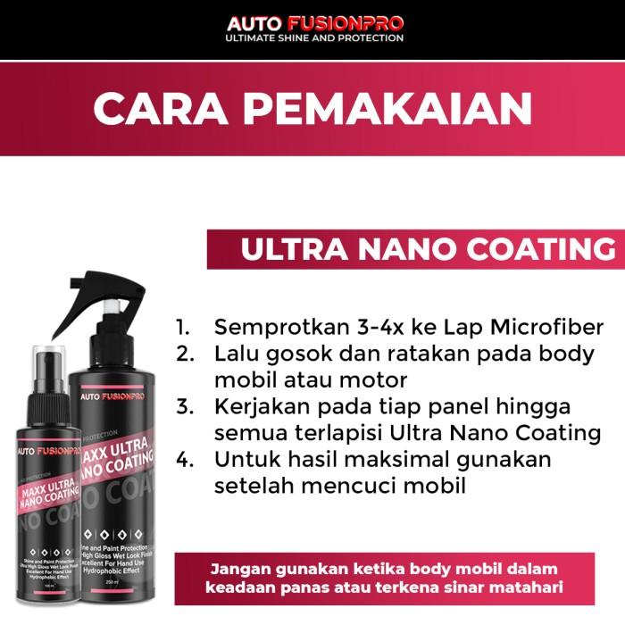 Maxx Ultra Nano Coating - Pengkilap Cat Mobil By Automaxx Fusionpro