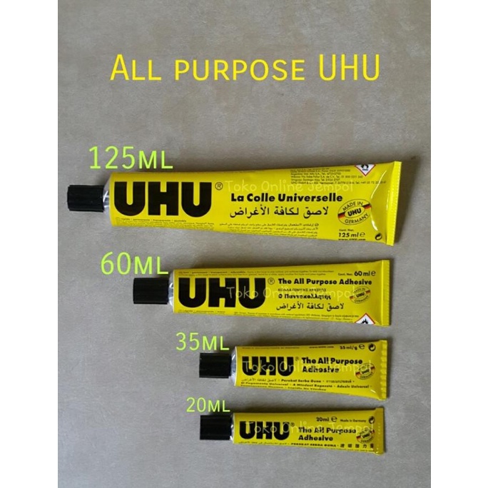 

ATK0069UHU 60ml UHU lem cair all purpose glue kertas prakarya 140981
