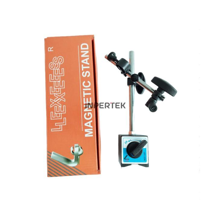 Dial Indicator Mitutoyo + Magnetic Base Stand Gauge Test Indikator Set