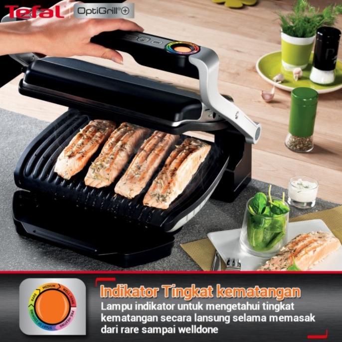 Tefal Electric Grill / Optigrill Gc713 Pan Panggangan Agalonline