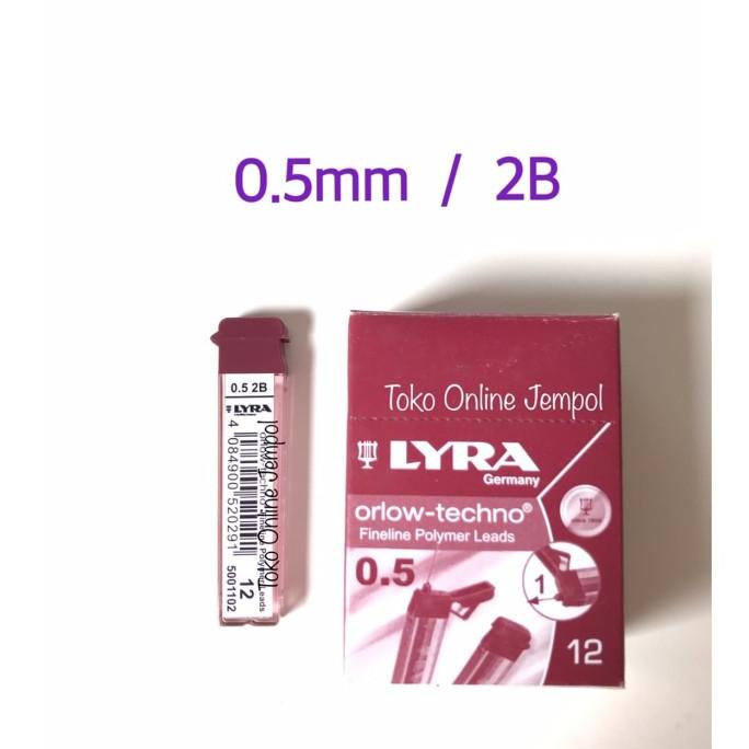 

ATK0773LR 0.5mm 2B isi Pensil Mekanik LYRA 5001102 Mechanical Pencil
