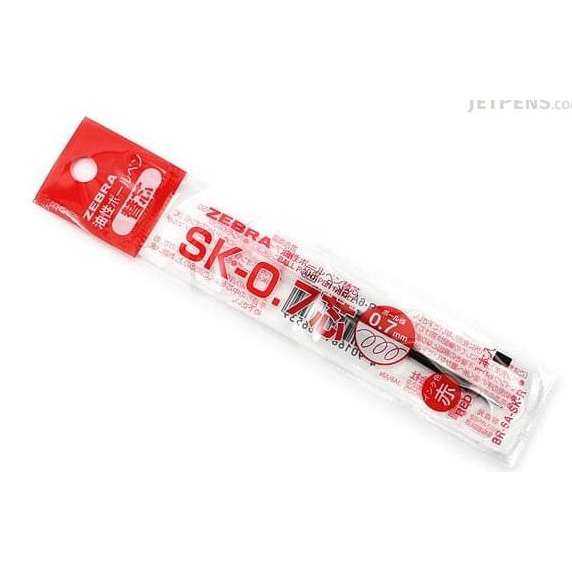 

ATK0596ZB MERAH 0.7 mm Refill Zebra SK-0.7 isi ulang pulpen red pen