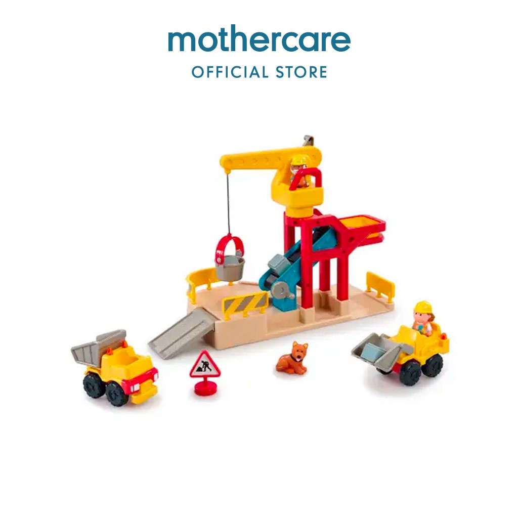 ELC Happyland Mega Construction Set - Mainan Mobil Konstruksi Anak