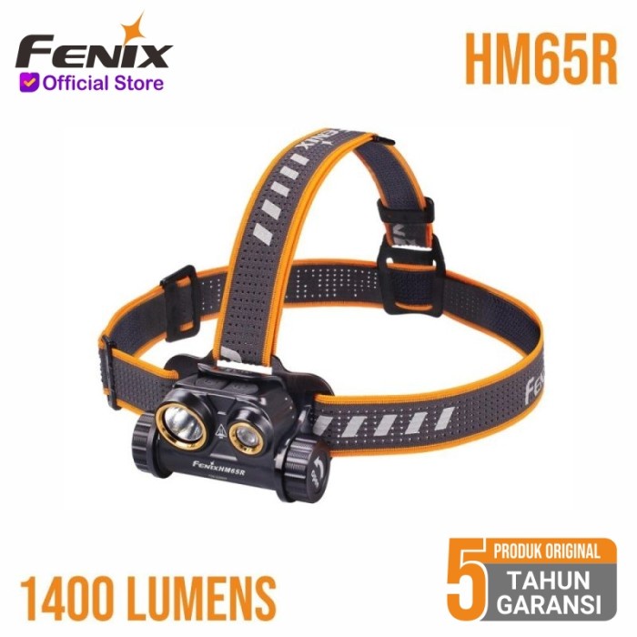 Promo Fenix Hm65R Senter Kepala Headlamp