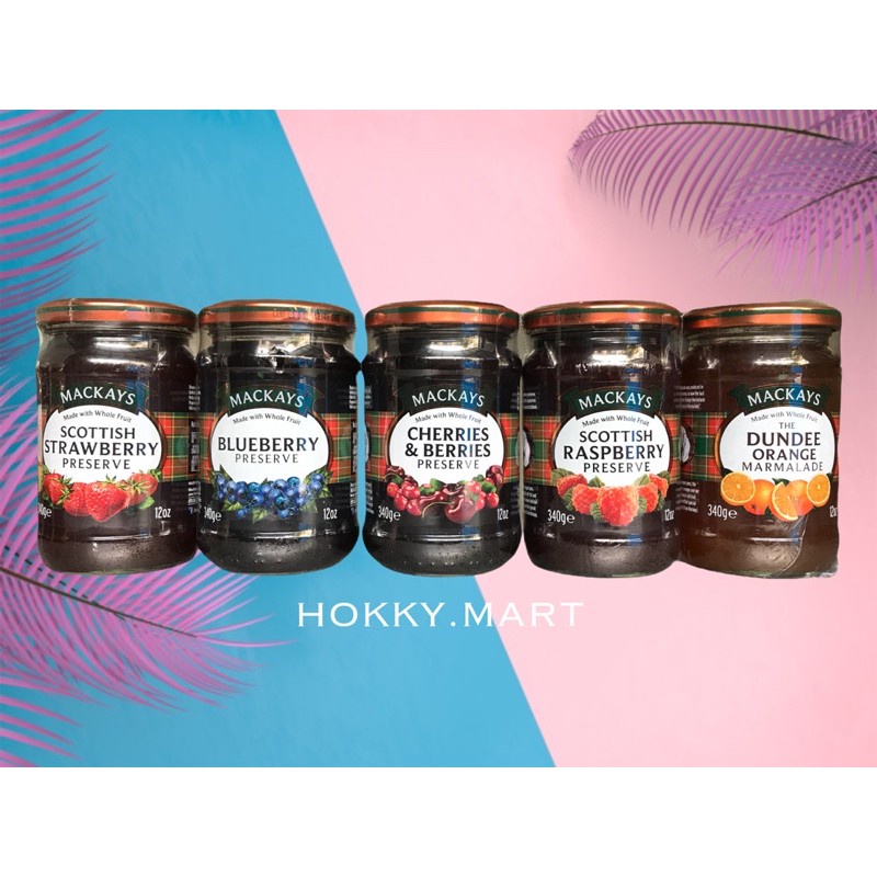 

Maays Jam All Varian 340Gr / Selai Blueberry/ Selai Cherries / Selai Strawberry / Selai Raspberry