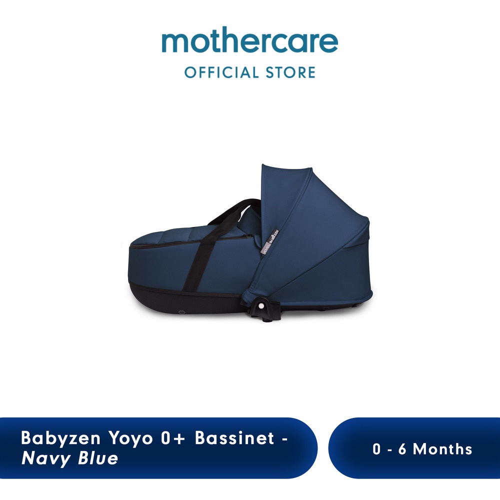 Stokke Babyzen YOYO Stroller 0+ Bassinet Navy Blue - Keranjang Stroller Bayi (Biru)