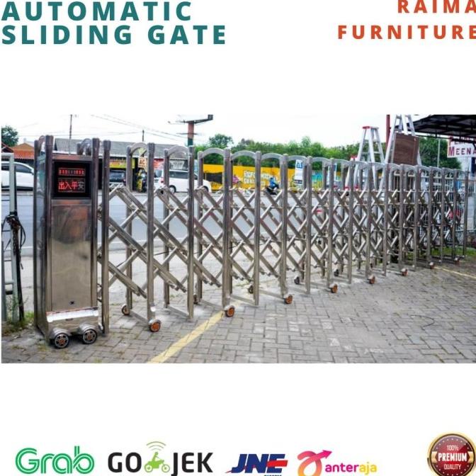 Automatic Sliding Gate Pagar Rumah Pagar Kantor Pintu Otomatis