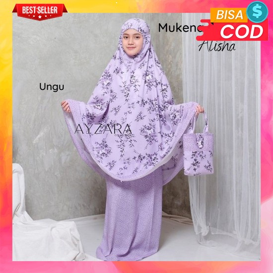 Mukena Maxmara Silk Premium Terbaru 2023 Couple Ibu Anak Perempuan Remaja Tanggung  Mukena Anak Bali