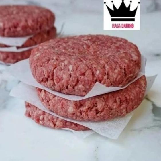 

Spesial Daging Burger Wagyu / Beef Patty Wagyu @1Kg Lovloa
