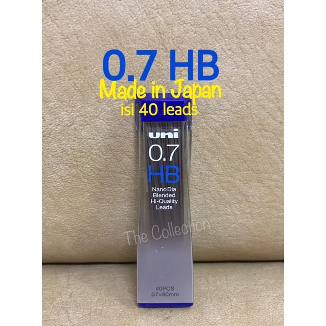 

ATK0526UN isi 40 leads JAPAN 0.7 HB isi pensil mekanik mitsubishi uni