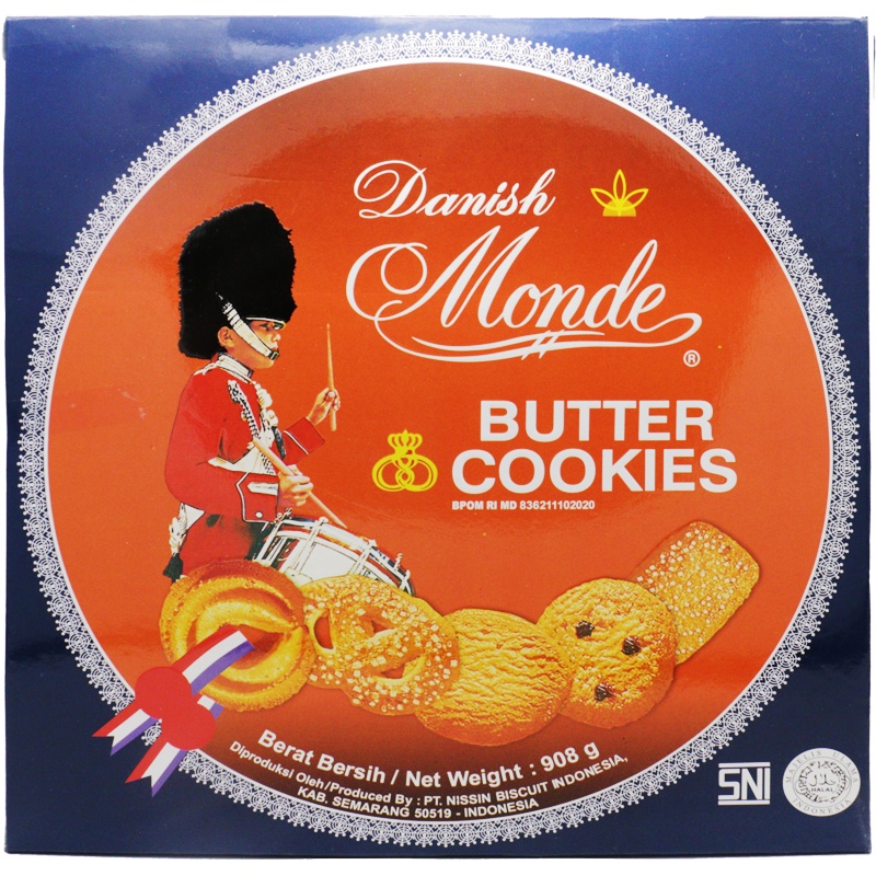 

Monde Butter Cookies 908 g