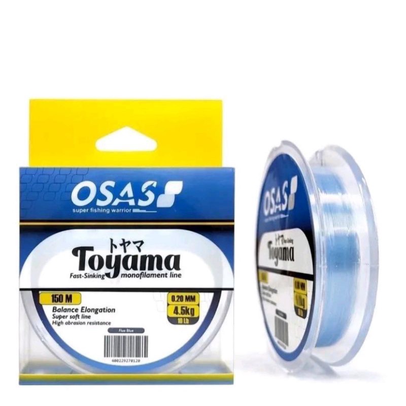 Senar Pancing Osas Toyama Fast Sinking 150M