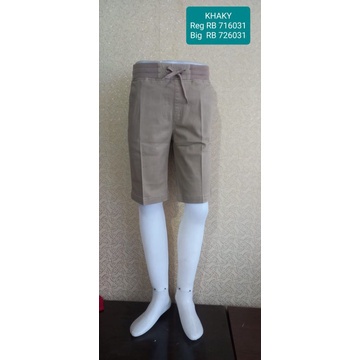 SPECIAL PROMO Arvada Short Pants Chino Rib Basic Khaky Celana Pendek Chino