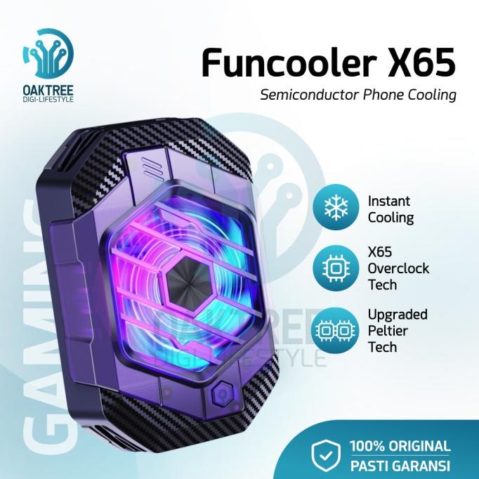 Oaktree Funcooler X65 Fan Cooler Radiator Pendingin HP Cooling Fan HP