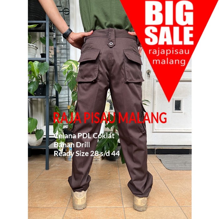 Celana Pramuka Pdl Bahan Rapilo - Seragam Pramuka / Rafly Jaya