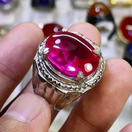 batu cincin merah siam Rose Bangkok