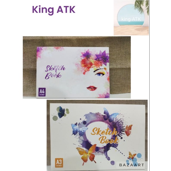 

Sketch book tebal/buku lukis/bukugambarkekinian/buku gambar pake sobek