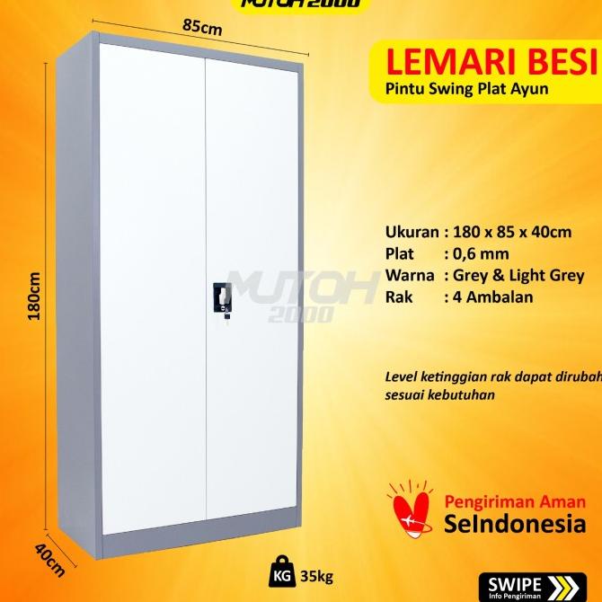

Lemari Arsip Lemari Besi Filling Cabinet Pintu Swing Plat Ayun Original