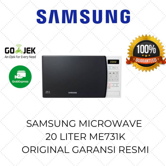 Promo Samsung Microwave Digital 20 Liter Low Watt Me731K Microwave Kaca Mura