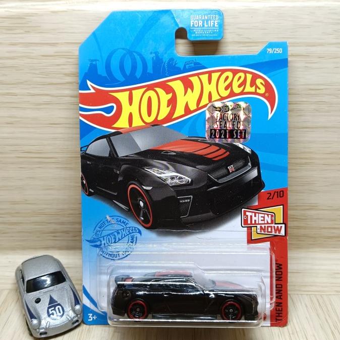 (ONED) HOT WHEELS 17 NISSAN GTR R35 HITAM EXCLUSIVE RECOLOR