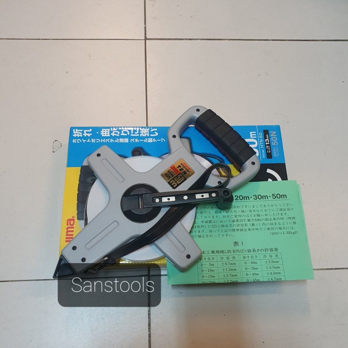 ✅Sale Meteran Tajima 50 Meter Engineer Ten Steel Plat Asli Japan Limited