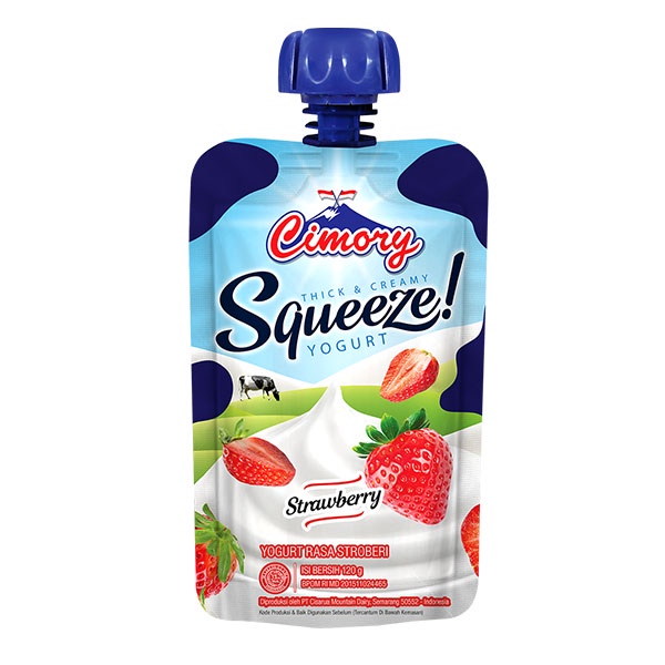 

CIMORY YOGURT SQUEEZE STRAWBERRY 120 ML