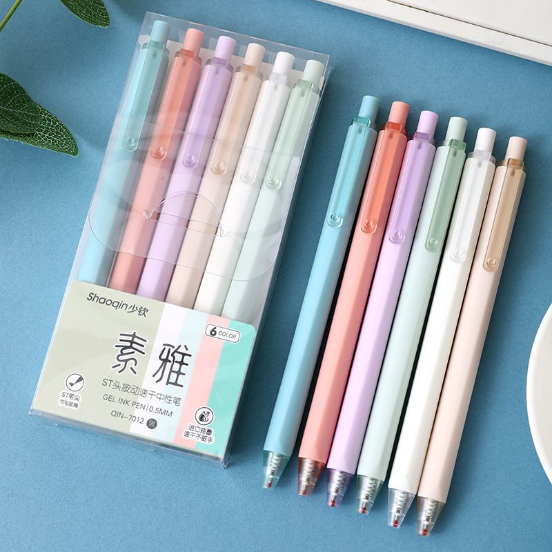 

Pulpen Mekanik Hitam Warna Warni 0.5 Isi 6pcs