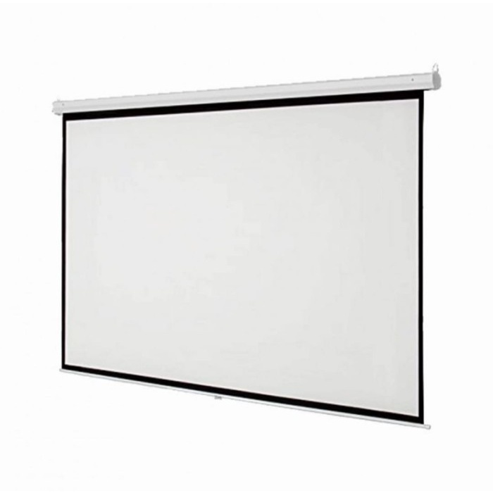 Hawas Layar Proyektor Gantung 84Inch/Screen Projector 84"(2.1Mtr X 2.1Mtr)