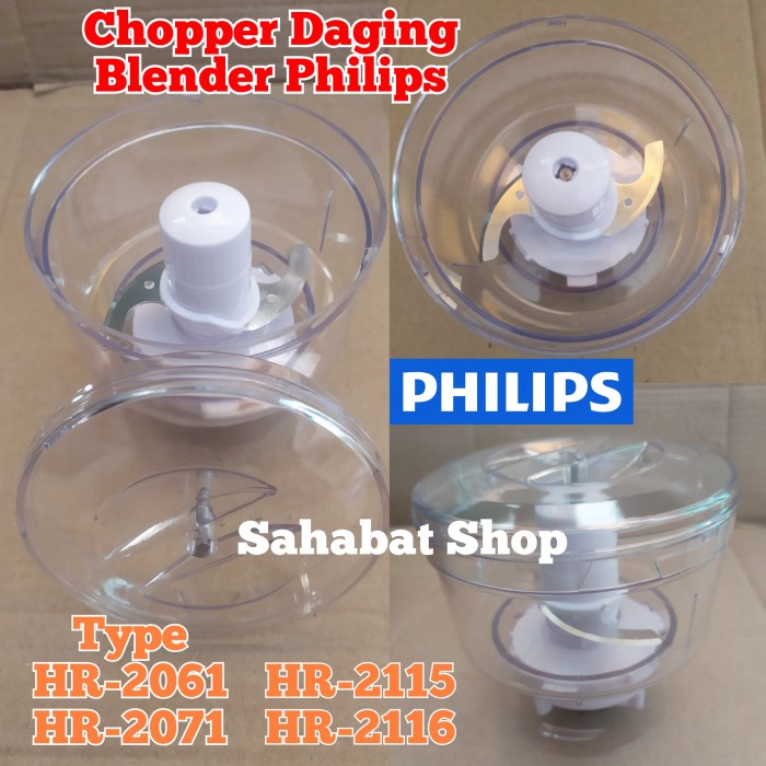 CHOPPER DAGING MEAT CHOPPER BLENDER PHILIPS PENGGILING DAGING