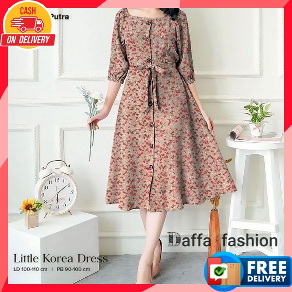 Sress Kekinian Dress Termurah Dress Wanita Dewasa Casual Drees Pesta Kondangan Daster Wnita Korean S