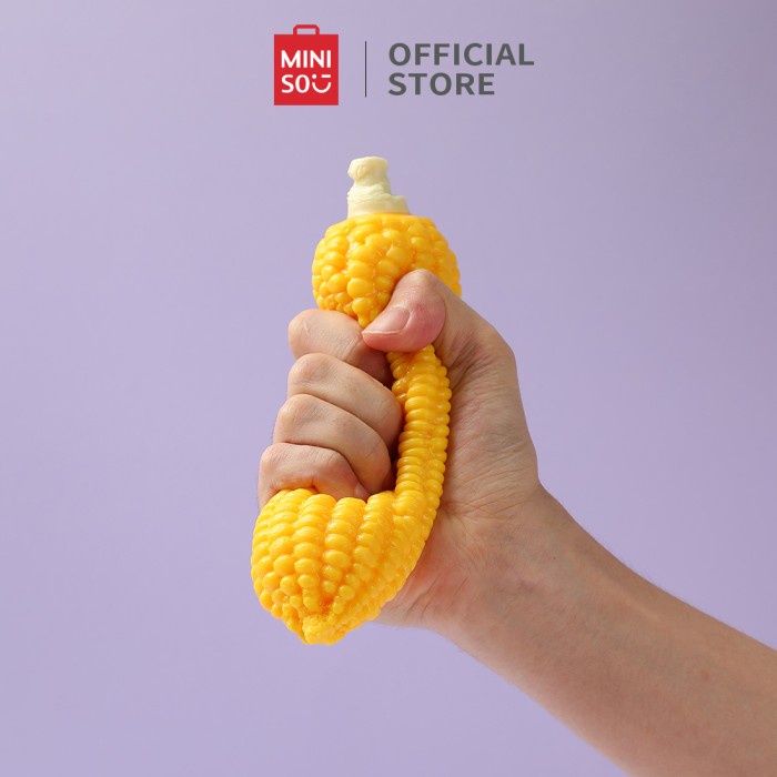 Terbaru Miniso Squishy Mainan Boneka Jagung Stress Relieve Toys Mainan Anak