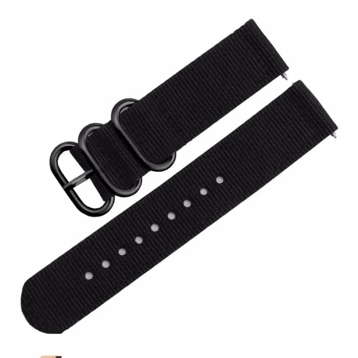 Strap Tali Jam Canvas Smartwatch Garmin Vivo Active 4 Tali Kanvas 22Mm