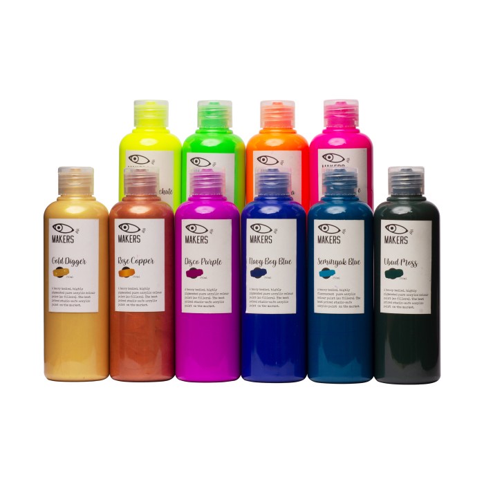 

✨Ready Makers Acrylic Paint Set - Special Color - 10 Colours Terbatas