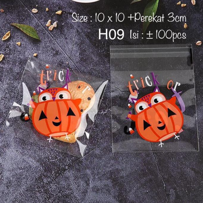 

Plastik Halloween Pc10 Opp +Perekat| Kantong Kemasan Serbaguna Berkualitas