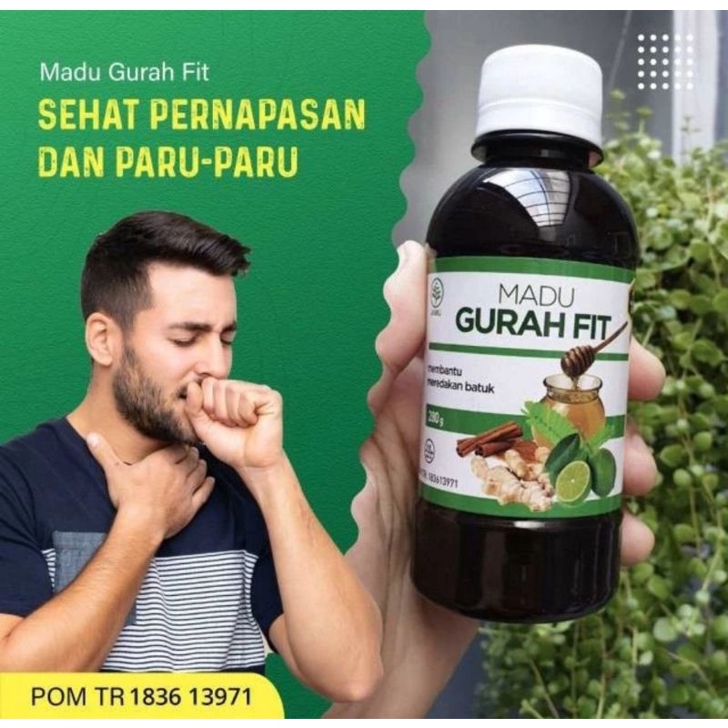 

Madu Gurahfit herbal untuk batuk, flu, sesak nafas dan tenggorokan